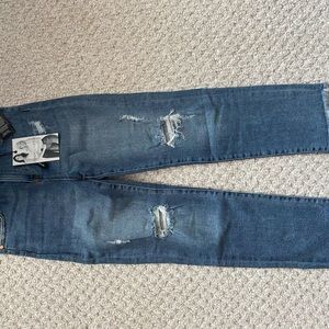 Kendall and Kylie jeans, size 28. High rise straight jeans.